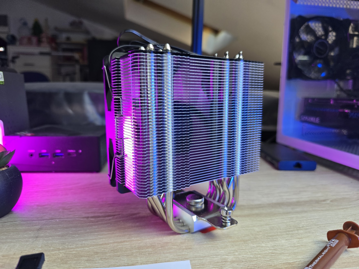 Thermalright Burst Assassin 120 SE ARGB - bloque de refrigeración de aluminio