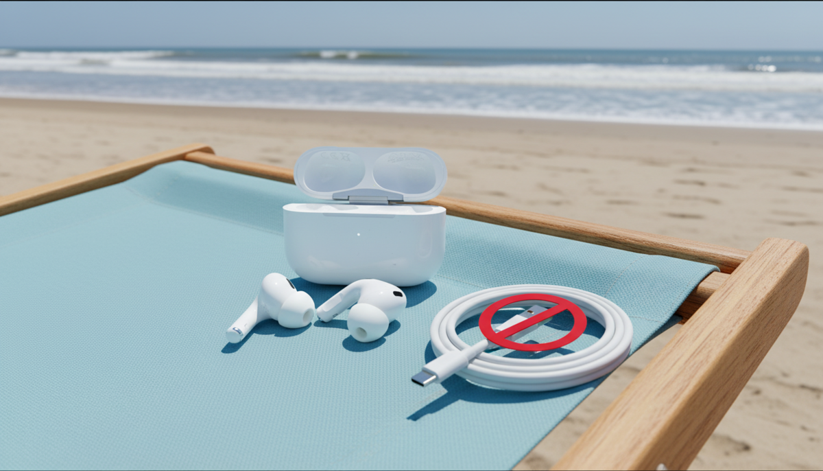 Apple elimina el cable USB-C de los AirPods Pro 3: ¿ecología o estrategia para ganar más?