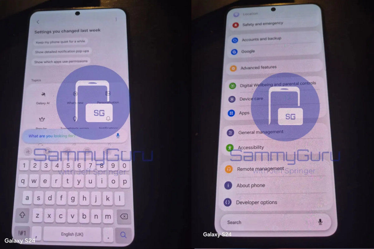 Filtración de One UI 8.5 revela una interfaz con toques inspirados en iOS para el Galaxy S26