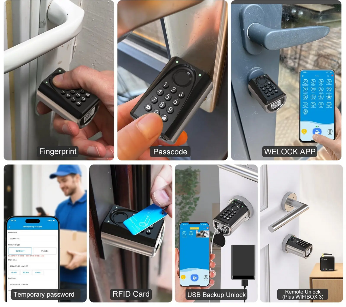 WELOCK Smart Lock U41 Pro: 7 formas de abrir la puerta de tu casa sin llaves