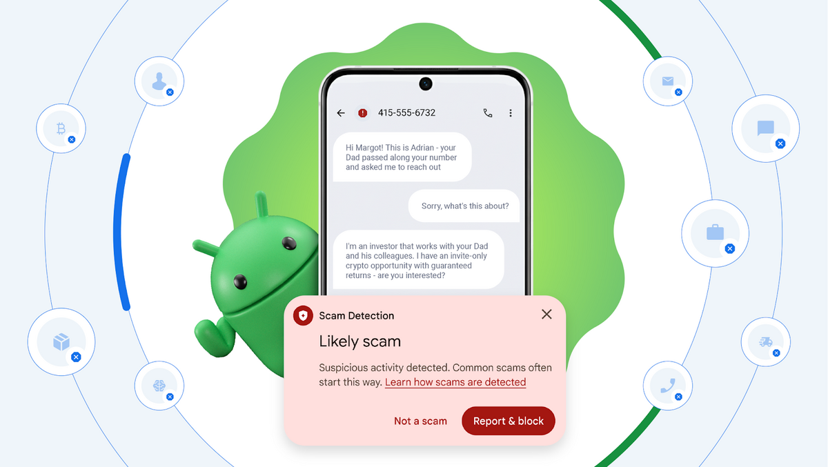 Estudio revela que Android filtra un 58% mejor que iOS los mensajes spam y estafas