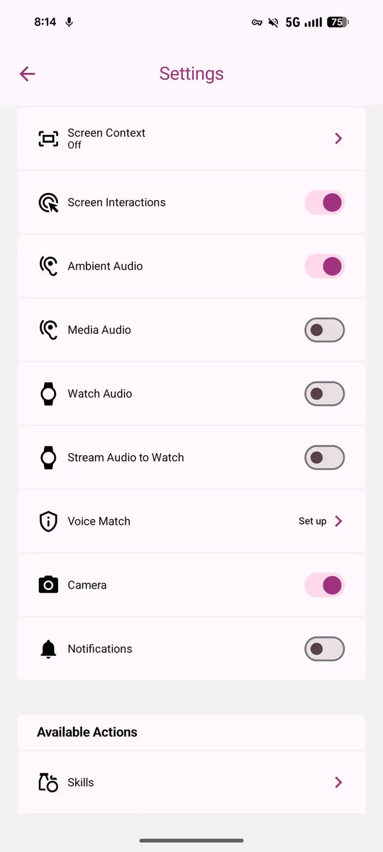AI COSMO SETTINGS 2