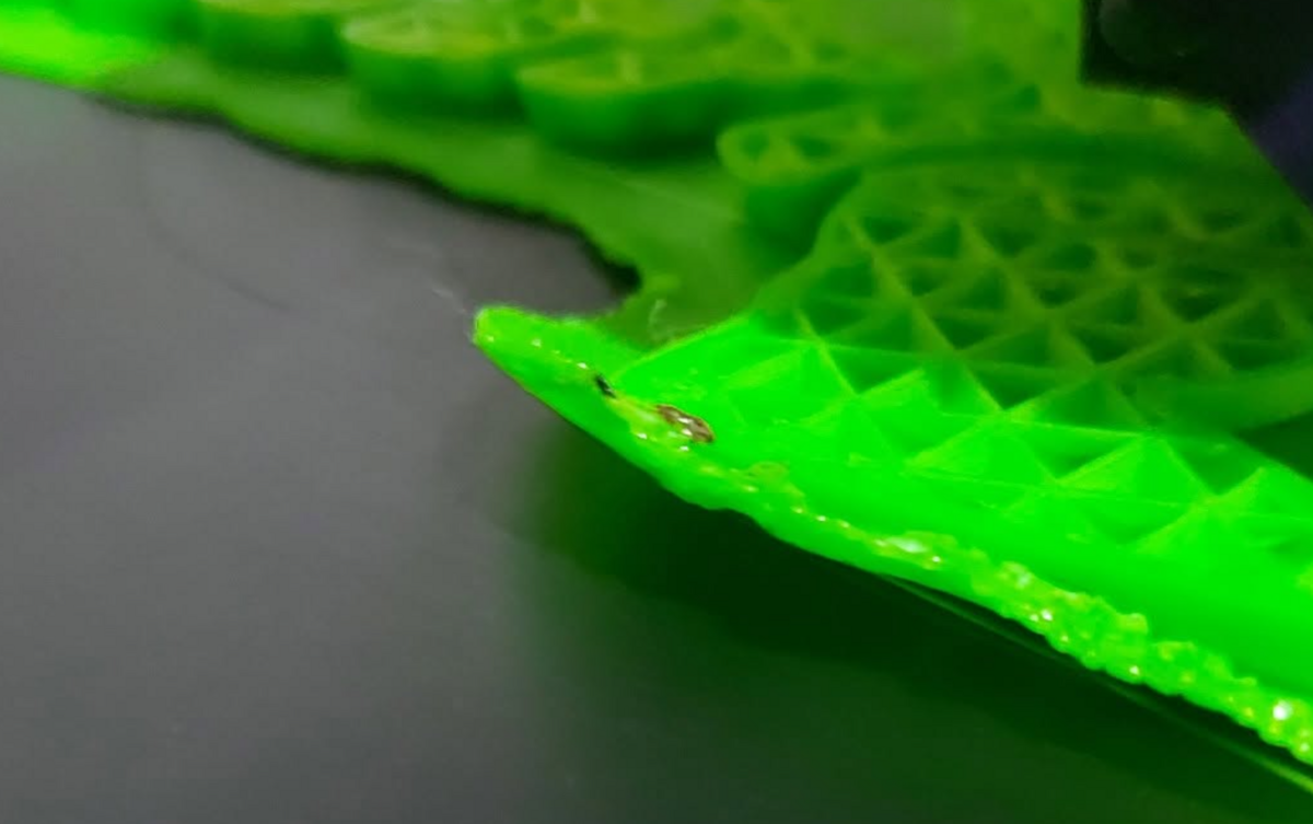 Warping en cáma por falta de temperatura