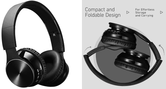 Auriculares Bluetooth de diadema Plegables de VicTsing.png