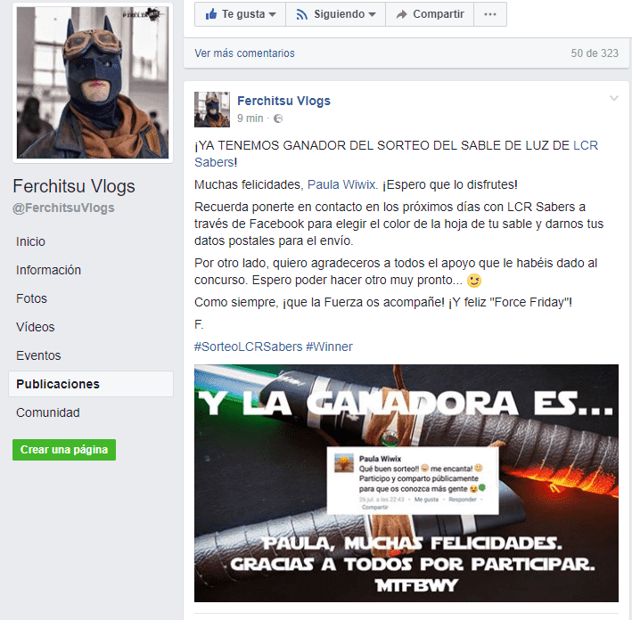Ferchitsu Vlogs   Publicaciones.png