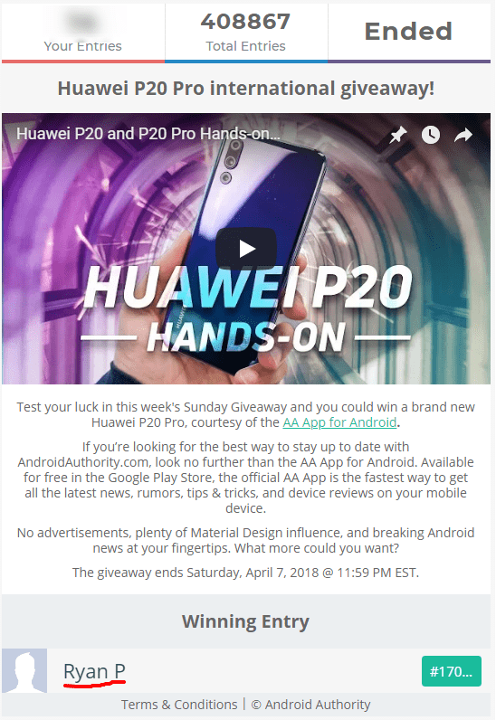 Huawei P20 Pro international giveaway .png
