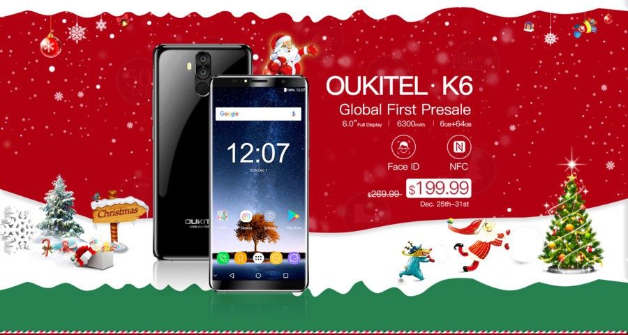 OUKITEL K6 global first presale starts.jpg