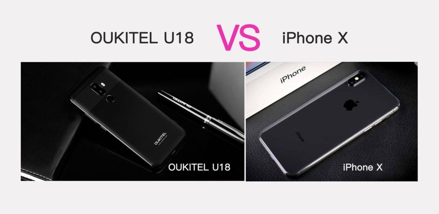 OUKITEL U18 VS iPhone X-2.jpg