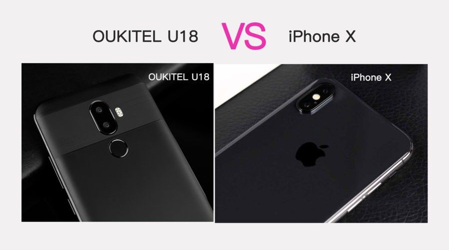 OUKITEL U18 VX iPhone X-1.jpg