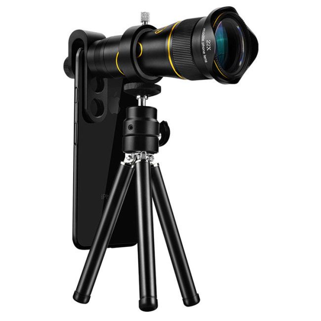 Portable 22X Magnification Mobile Phone Camera Telescope with Tripod-3.jpg