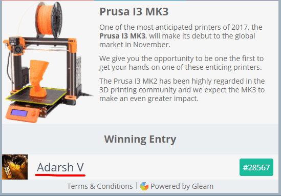 Prusa I3 MK3 Giveaway.png