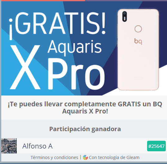 ¡Sorteamos un BQ Aquaris X Pro .png