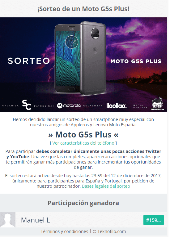 ¡Sorteo de un Moto G5s Plus .png