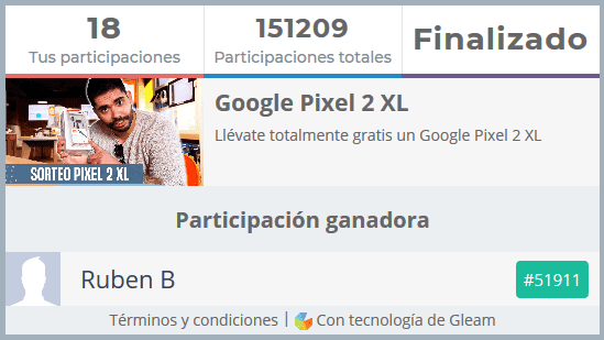 Sorteo Google Pixel 2 XL.png
