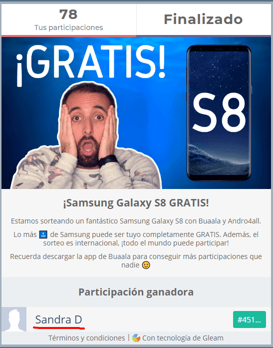 Sorteo INTERNACIONAL de un Samsung Galaxy S8 con Buaala.png