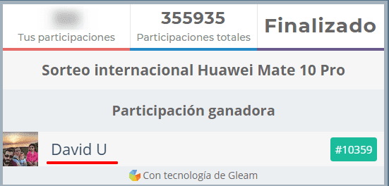 Sorteo Internacional Huawei Mate 10 Pro.png