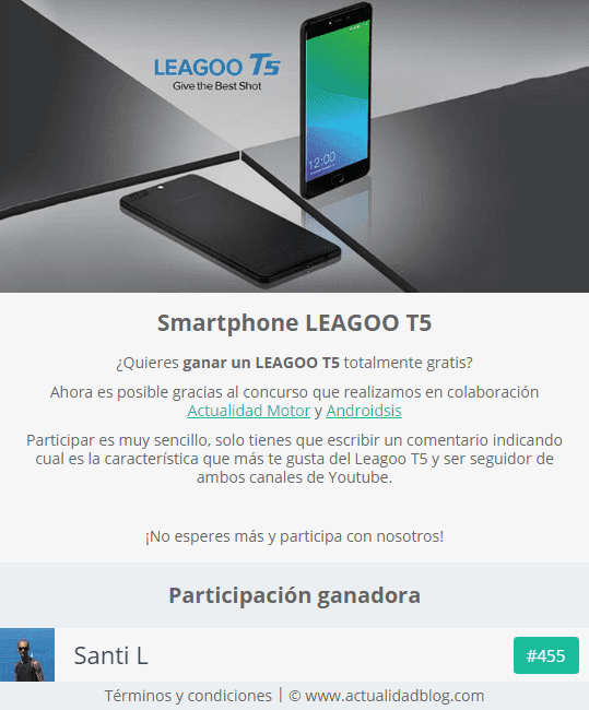 Sorteo LEAGOO T5.png