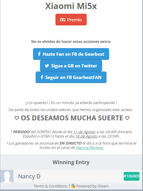 ☆ ★ SORTEO XIAOMI MI5X ★ ☆.png