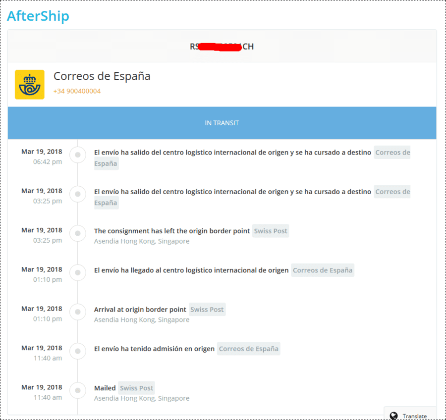 Track order status   AfterShip   RS916939501CH.png