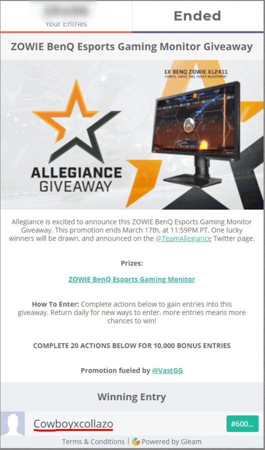ZOWIE BenQ Esports Gaming Monitor Giveaway.png