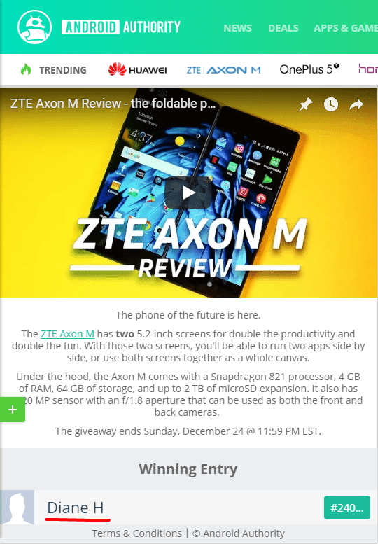 ZTE Axon M International Giveaway - AndroidAuthority.png