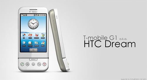 Primer telefono móvil con Android - HTC Dream