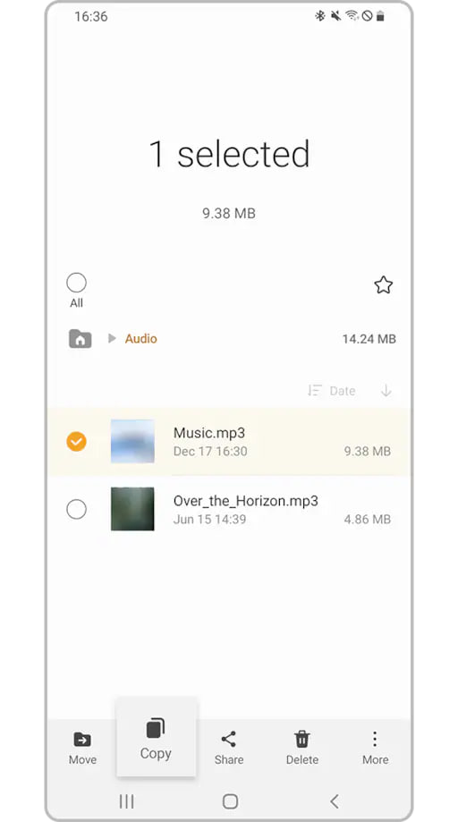 Samsung personaliza el sonido de notificación