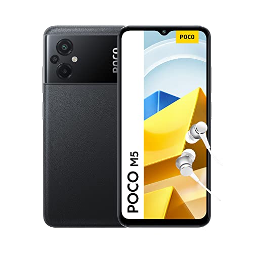 POCO M5 - Teléfono inteligente 4 + 128GB, 6.58 