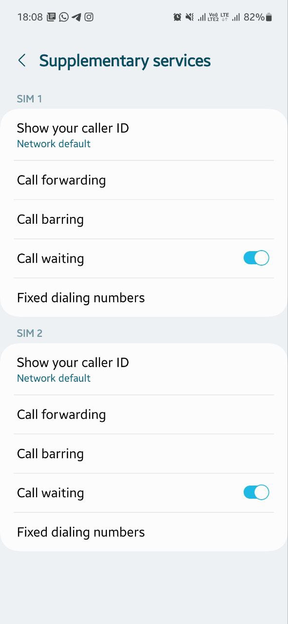 Desvío de llamadas de Samsung