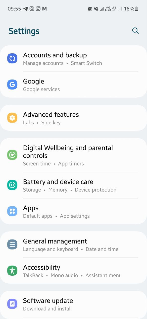 Pantalla de bloqueo de porcentaje de batería de Samsung