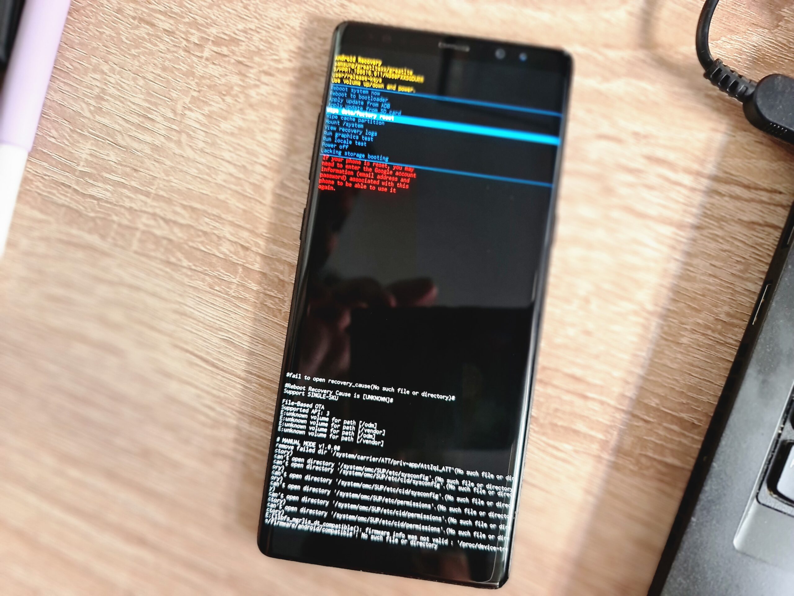 Cómo resetear un Samsung
