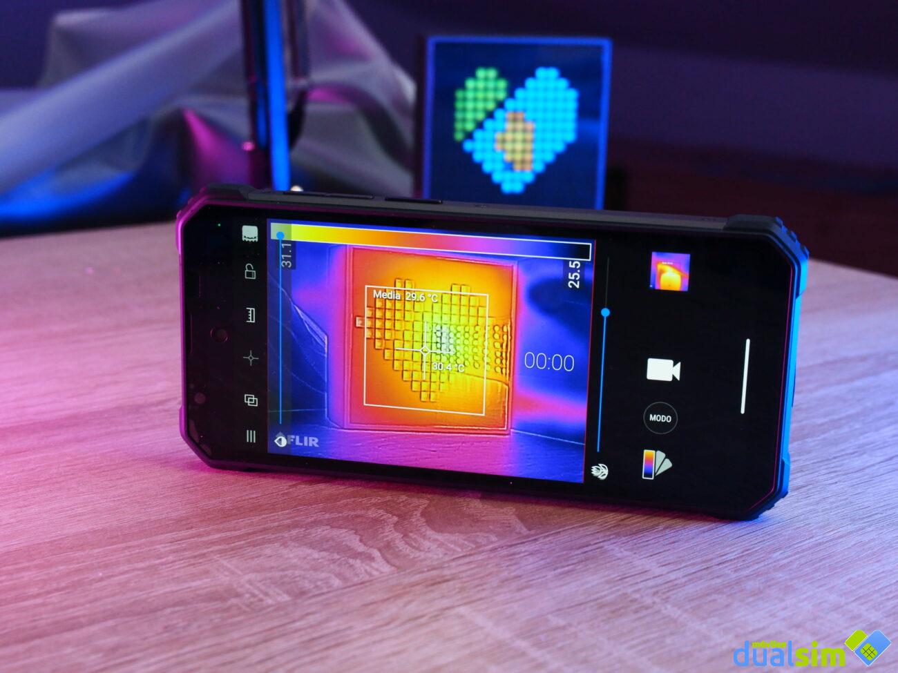 Blackview BV8900: Probando la cámara térmica FLIR