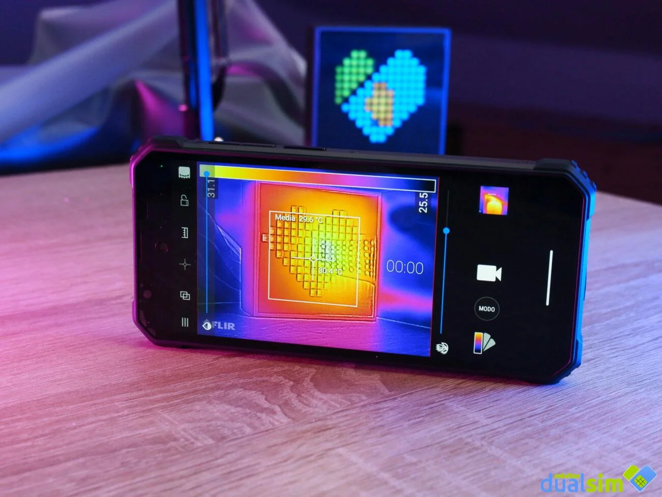 Blackview BV8900: Probando la cámara térmica FLIR
