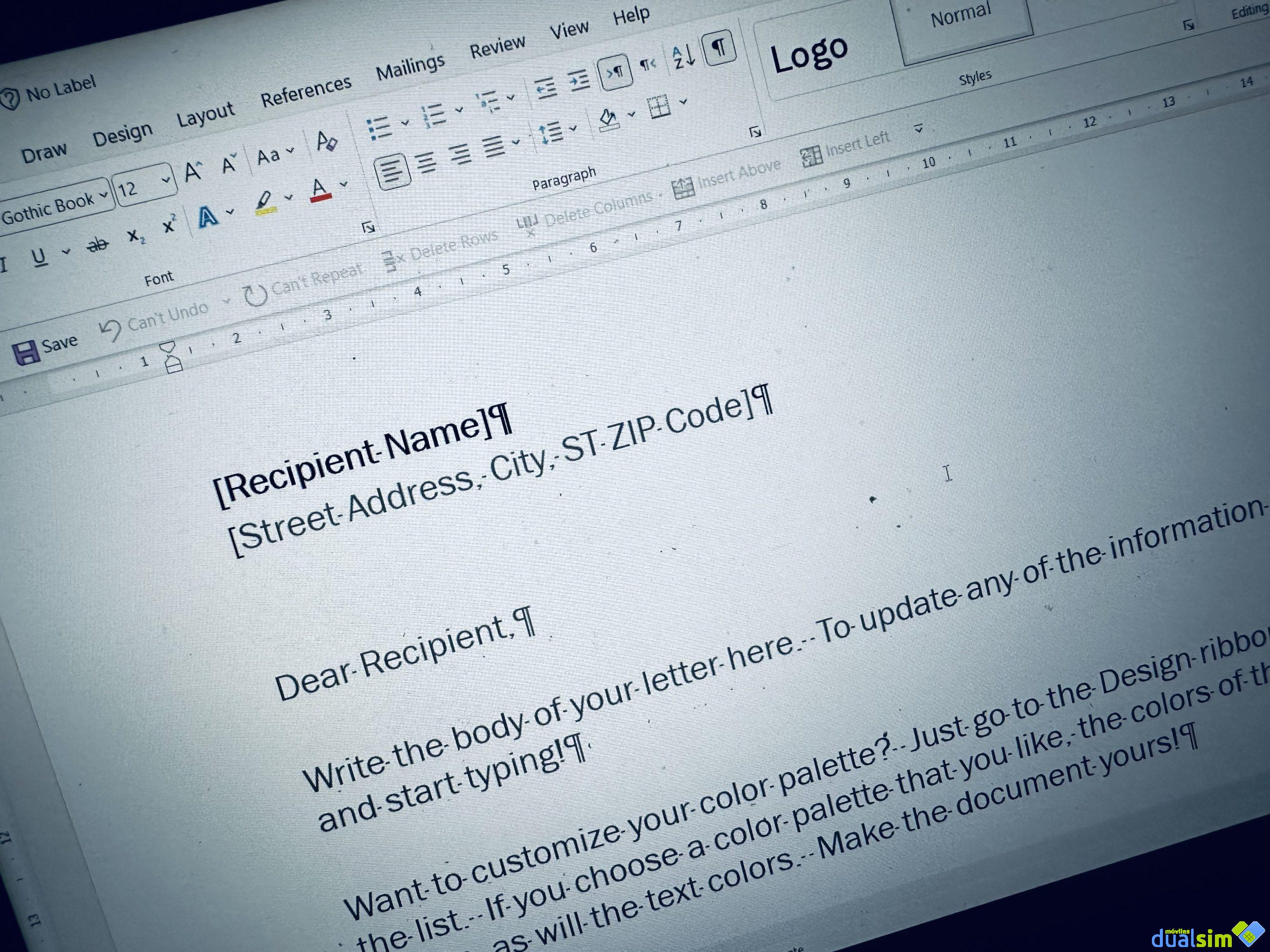 Cómo ocultar las marcas de párrafo (¶) de un documento Word