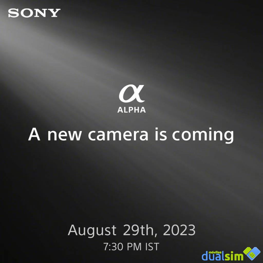 Sony anuncia el lanzamiento global de su nueva línea de cámaras Alpha para el 29 de agosto