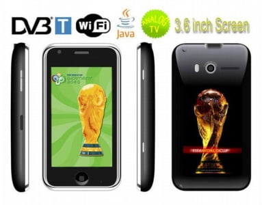 LEFONO L007: Imitación del iPhone con TDT