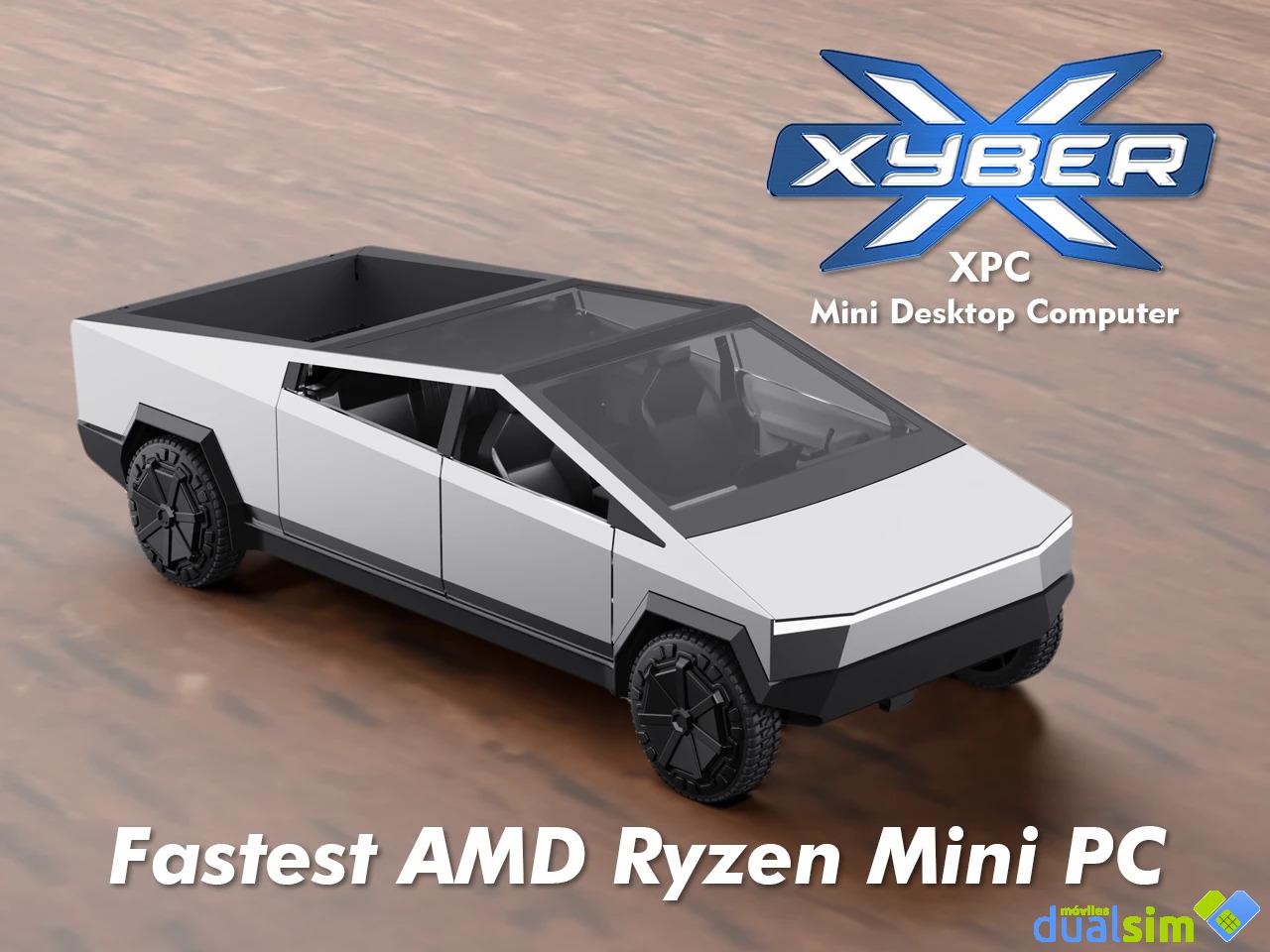 Mini PC oculto en maqueta de Cybertruck de Tesla
