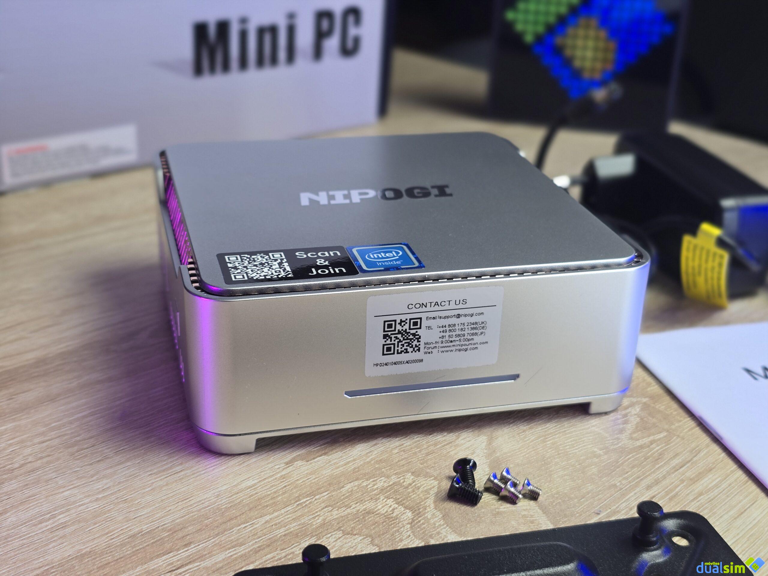 NIPOGI GK3Plus: Prueba y opinión de este mini PC con Intel