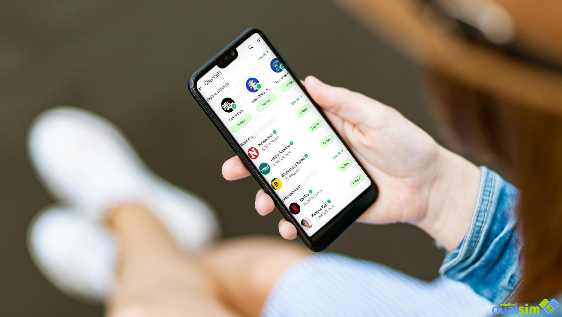 WhatsApp mejora la búsqueda de canales con una nueva función de categorización