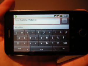 Review del Star A3000: Android 2.2 DualSIM