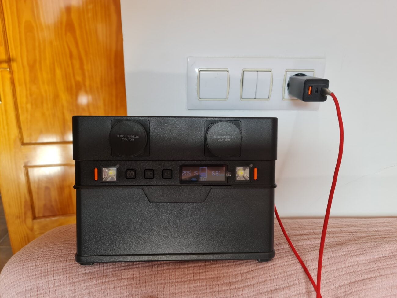 Cargando ALLPOWERS S700 mediante USB-C