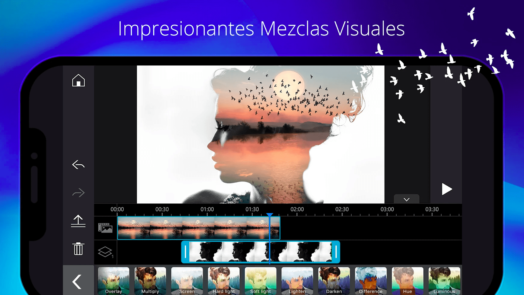 Cómo añadir imágenes a un video en power director