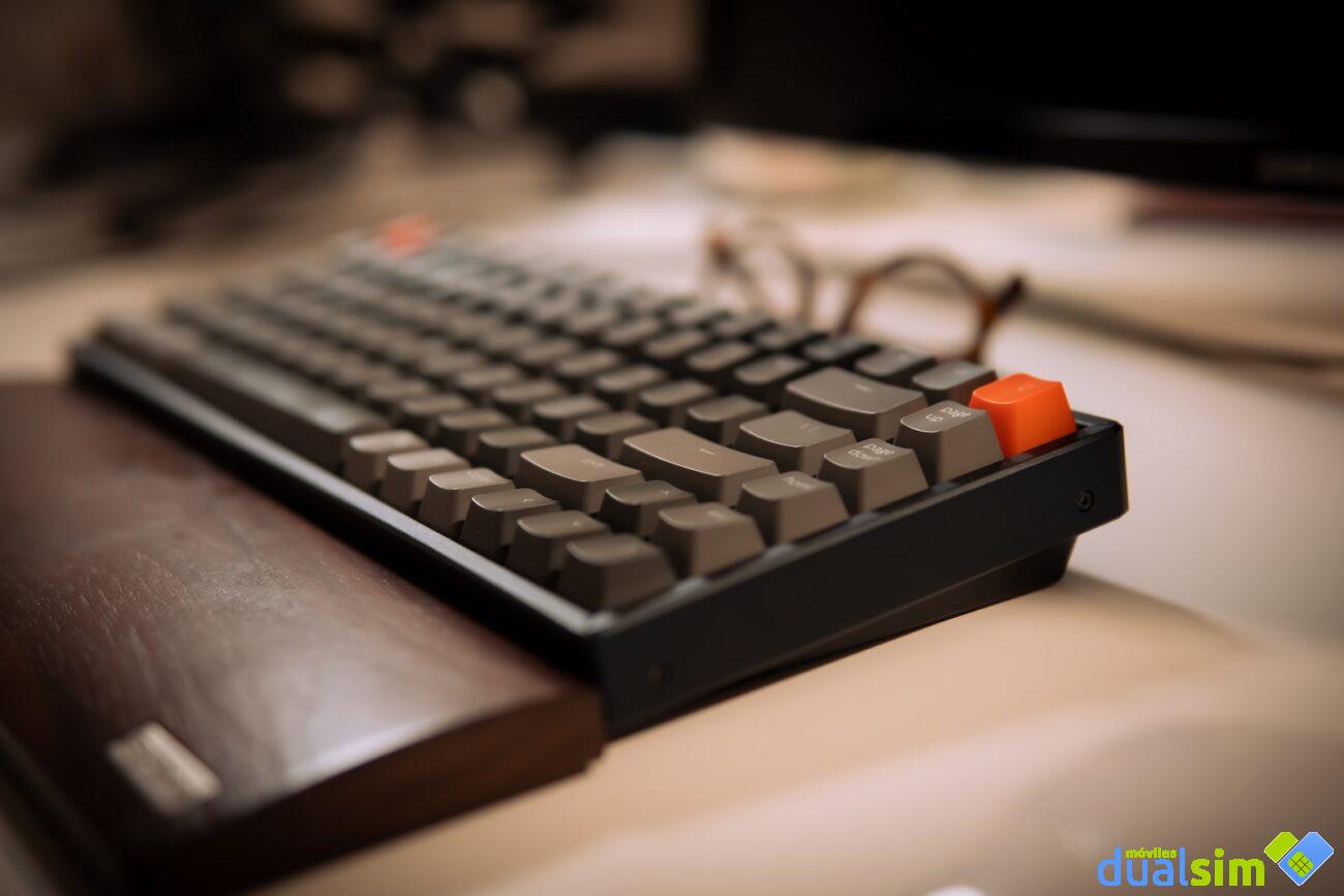 Prueba diferentes reposamuñecas para que escribir en el teclado sea cómodo