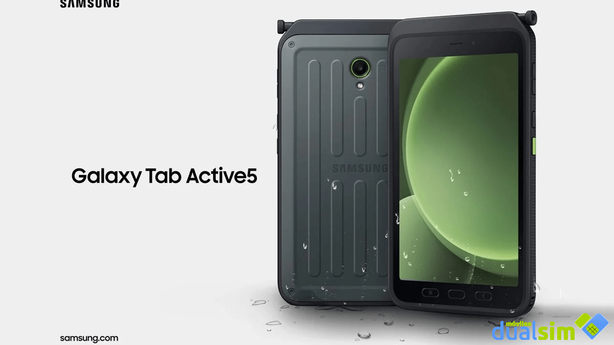 Samsung lanza la Galaxy Tab Active 5: ¡lista para cualquier clima!