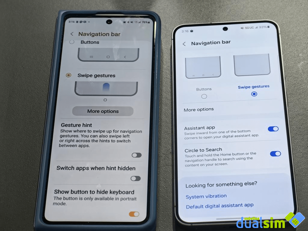 Galaxy S24: Samsung ha eliminado la navegación por gestos