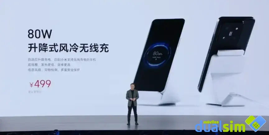 Xiaomi presenta su tecnología de carga inalámbrica a 80W