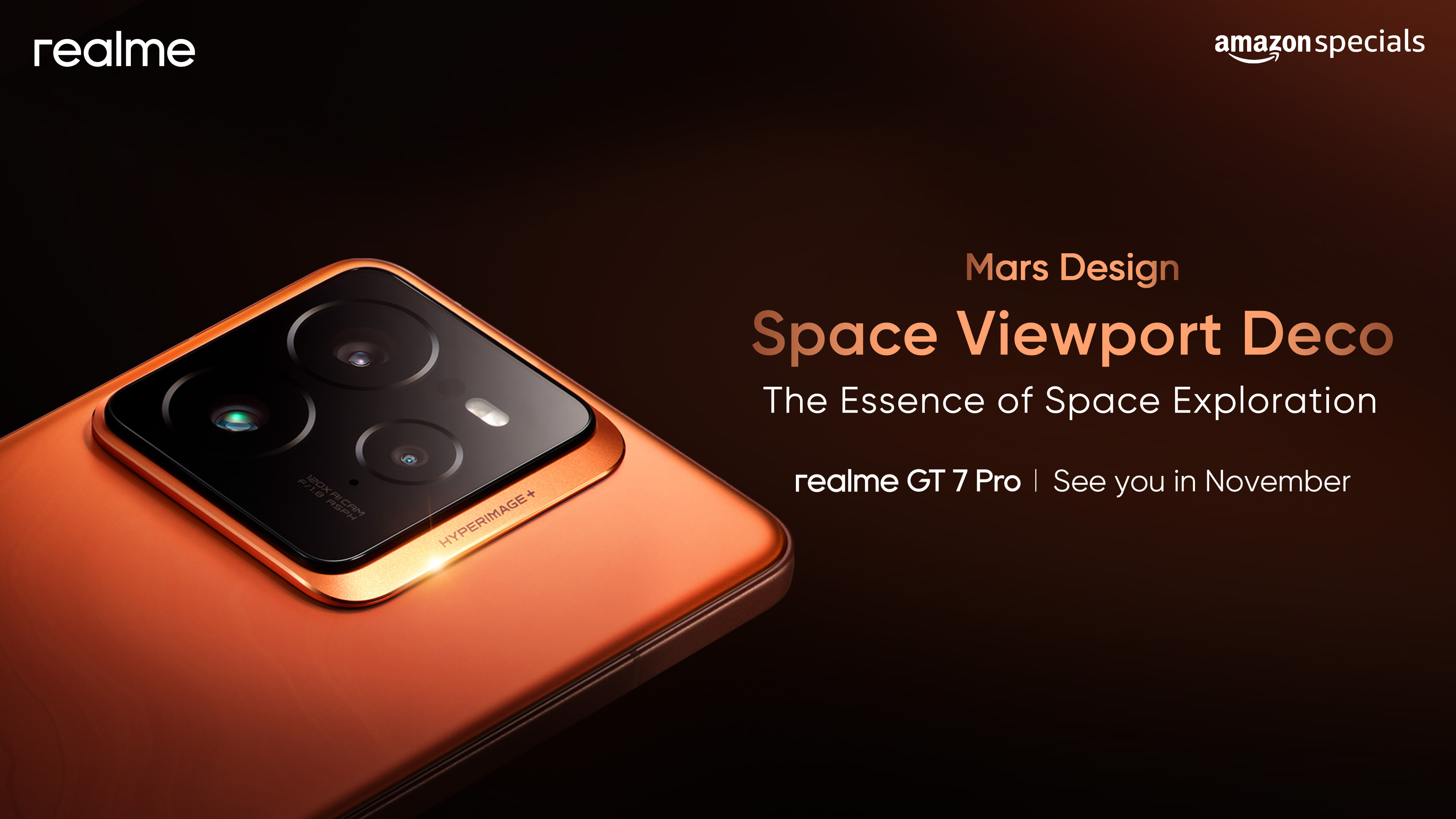Así luce la edición Mars del Realme GT 7 Pro