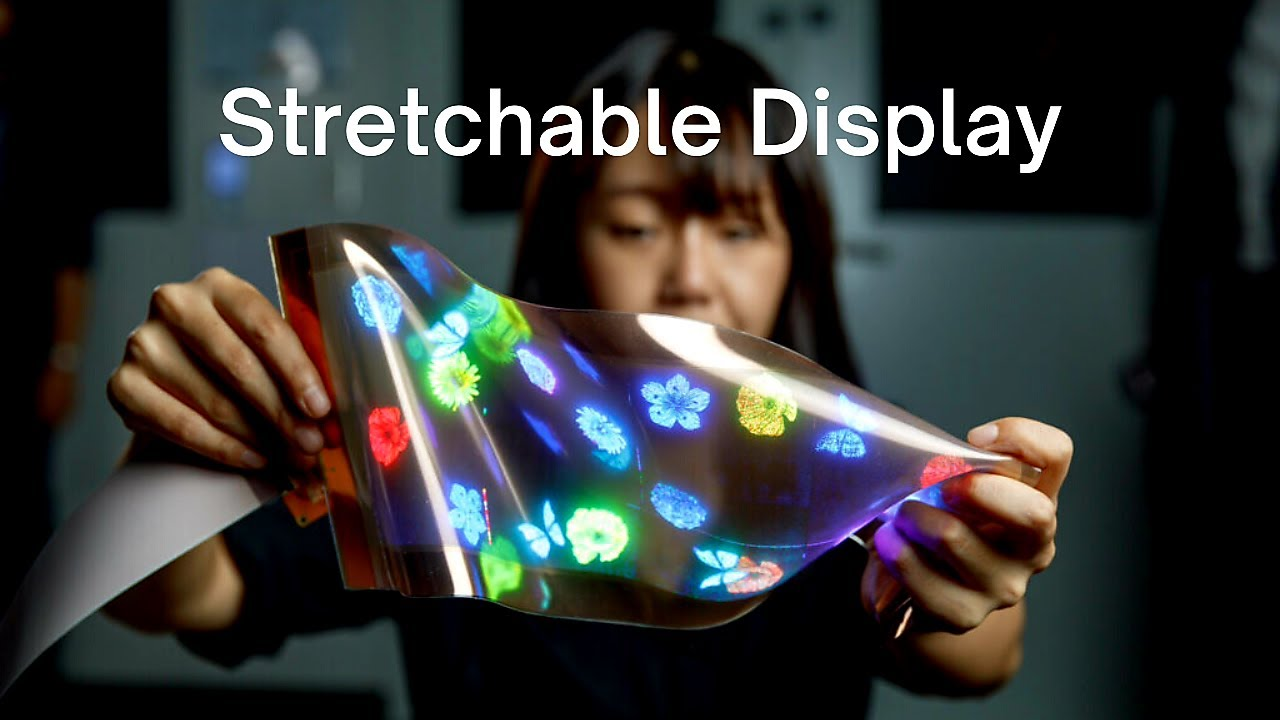 LG presenta su innovadora pantalla elástica que se amplía de 12 a 18 pulgadas en colores vibrantes