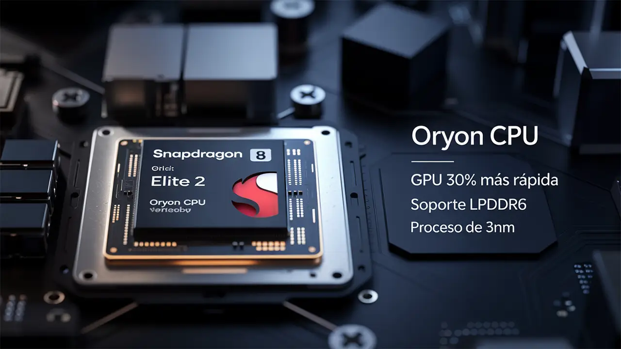 Snapdragon 8 Elite 2: Potencia asombrosa a 4.4GHz