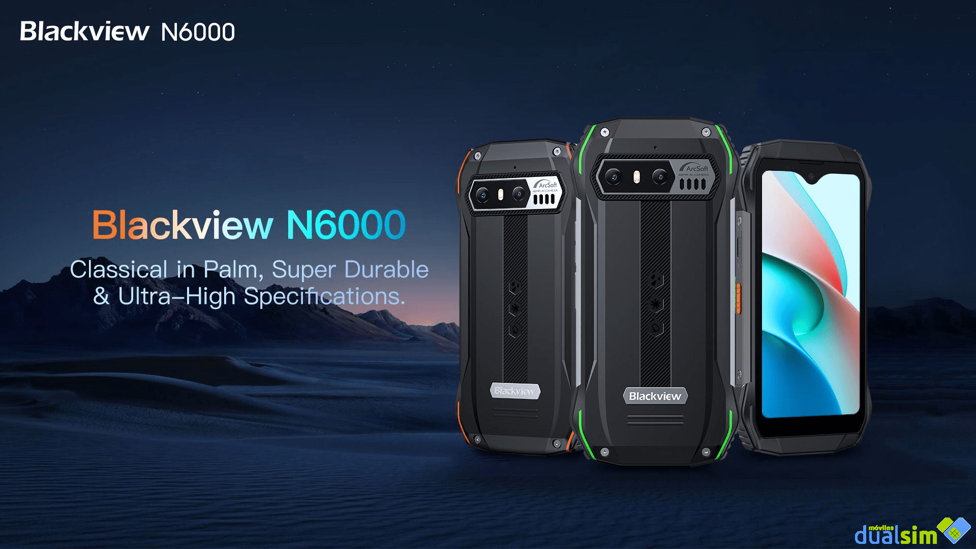 ¿Volverán los móviles de usar con una mano? Blackview apuesta por ello con el N6000